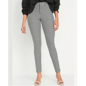 NWT Old Navy - High-Waisted Houndstooth Pixie Skinny Pants